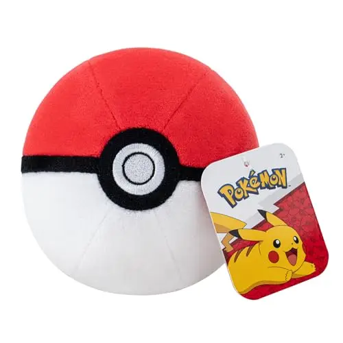Pokémon Plüsch Pokéball, 12.5 cm