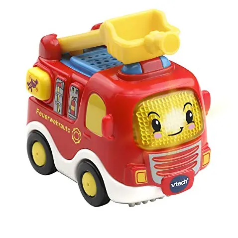 Vtech TUT TUT Baby Flitzer - Feuerwehrauto mit Musik und Geräuschen für Kinder von 1-5 Jahren