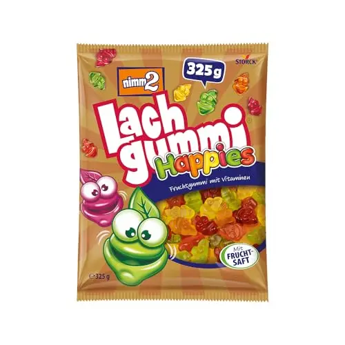 nimm2 Lachgummi Happies, Fruchtgummis – 325 g