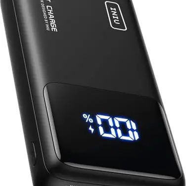 INIU Power Bank 25000mAh 100W – Kompakte Powerbank für Smartphones & Laptops, USB-C, kompatibel mit MacBook, iPhone und mehr