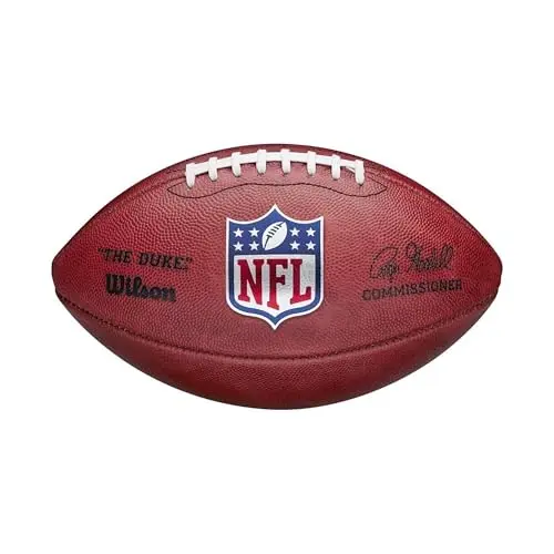 Wilson American Football NFL The Duke, offizielle Größe, braun