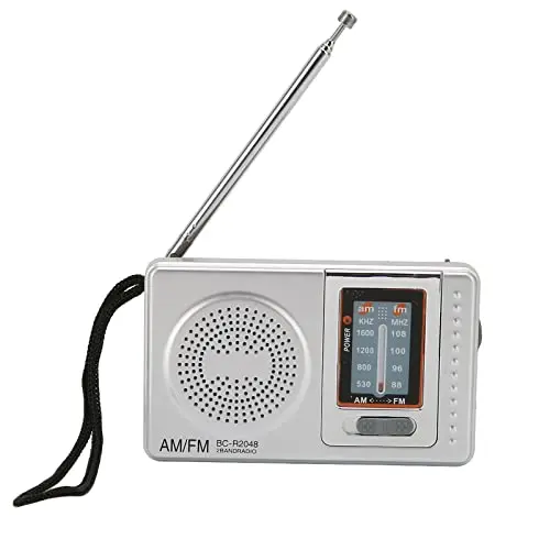 Tragbares AM/FM Radio mit Lautsprecher – Ideal für Reisen und Notfälle