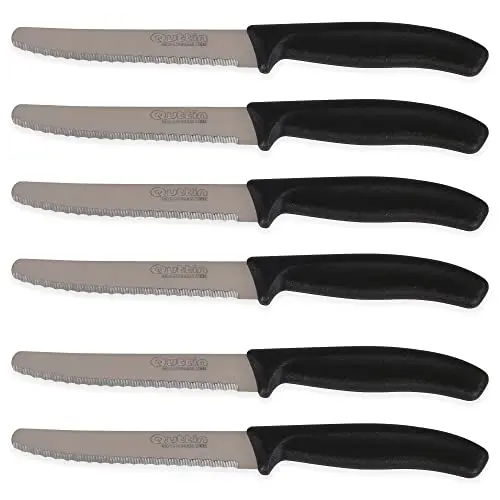 Quttin Set mit 6 Basic Tischmessern, 11 cm