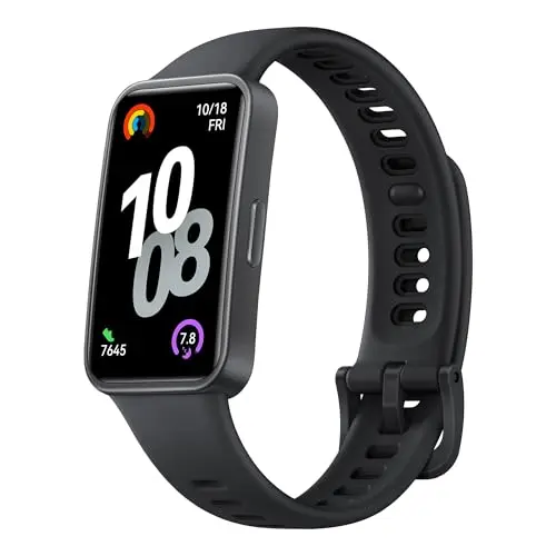 HUAWEI Band 10 Smartwatch mit Fitness-Tracking, Schlafanalyse, 14 Tage Akku, für iOS & Android, Schwarz