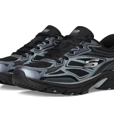 Skechers Damen Stamina Sportschuhe, Black, Größe 36 EU