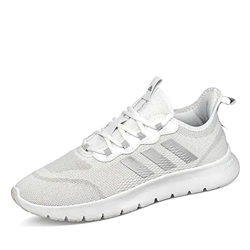 adidas Damen Nario Move Laufschuhe, Weiß/Grau, Größe 40