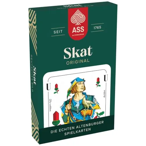 Ass Altenburger Skat, deutsches Bild