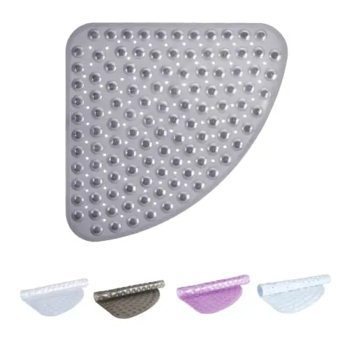 TranquilBeauty Duschmatte quadratisch, rutschfest 53x53 cm | Antirutschmatte, waschbar, ideal für Duschwannen, Senioren & Kinder