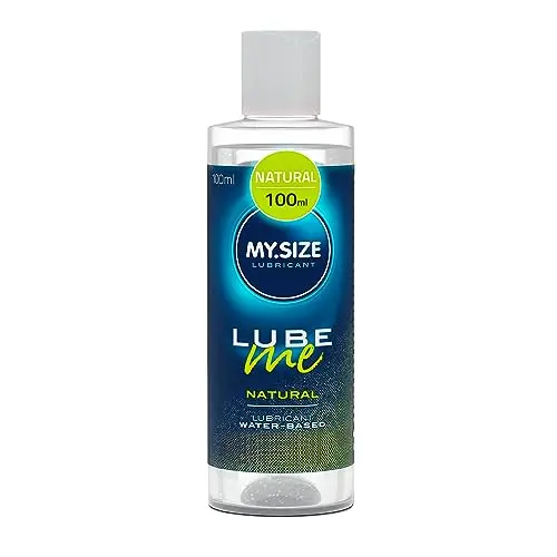 MY.SIZE Lube Me Premium Gleitgel 100 ml - Natürliches, geruchsneutrales Gleitmittel für Toys & Kondome
