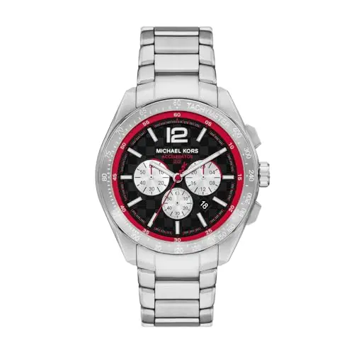 Michael Kors Herrenanalog Uhr mit Edelstahlarmband MK9176