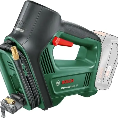 Bosch Luftkompressor UniversalPump 18V für Auto, Motorrad, Fahrrad, 150 PSI