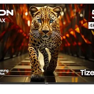 DYON ULTIMAX 55U-TI - 55 Zoll 4K Ultra-HD Smart TV mit Tizen OS, Triple Tuner und Streaming Apps