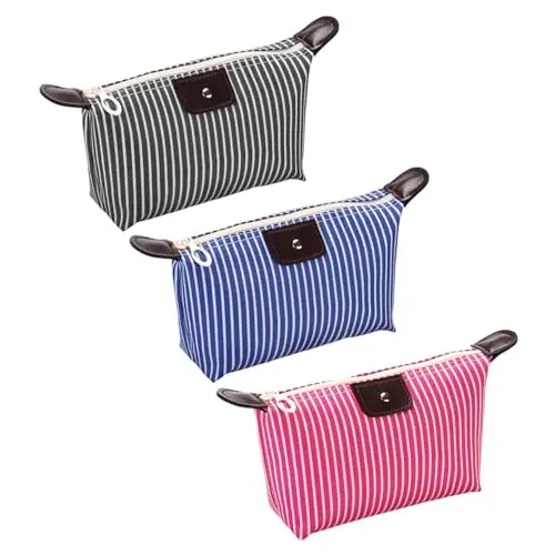 CHROMACRAFT 3-teilige Kosmetiktasche, wasserdicht, für Reisen geeignet