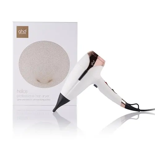 ghd Helios Haartrockner – professioneller Styling-Dryer mit Ionen-Technologie, schnell und kontrolliert, Weiß
