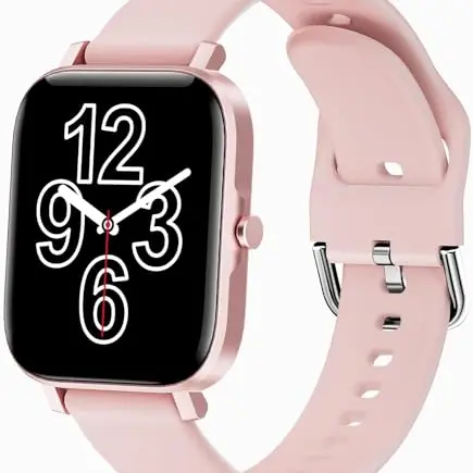 ANCwear Fitness Tracker für Damen - Sportuhr mit 1,83" Display, Herzfrequenzmonitor, 120 Sportmodi - Smartwatch für Android & iOS (Rosa)