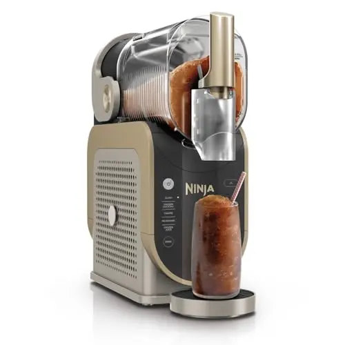 Ninja Slush-Maschine für Frozen Drinks, 1,9L, Stone Gold, ohne Eis, WhisperChill-Technologie
