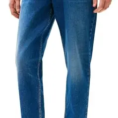Tommy Hilfiger Herren Jeans Tapered Harlem, Mid Rise, Blau (Bronson Indigo), 30W/28L