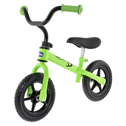 Chicco Green Rocket Laufrad - Balance Bike für Kinder 2-5 Jahre, verstellbarer Lenker und Sattel, max. 25 kg, grün