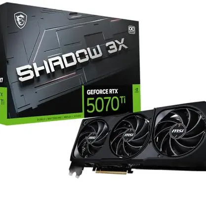 MSI GeForce RTX 5070 Ti 16G Shadow OC - 16GB GDDR7 Grafikkarte