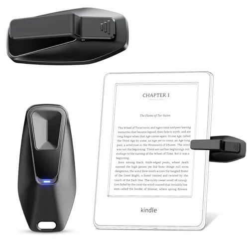 YAWFIER Fernbedienungs Seitenwender für Kindle und Kobo eReader - Schwarz