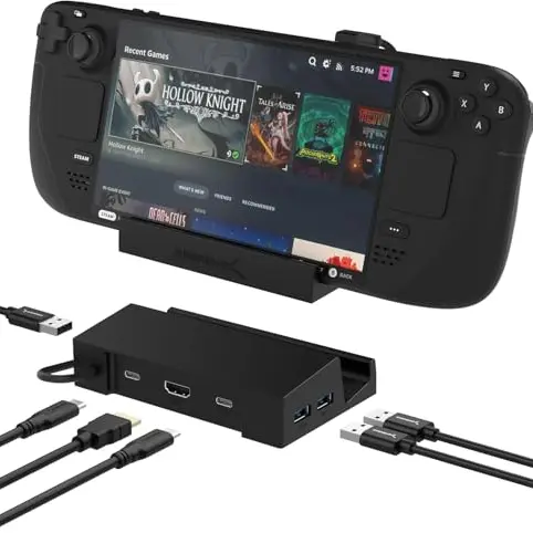 SABRENT Docking Station für Steam Deck, 6-in-1 mit 4K HDMI, 95W PD Schnellladung und USB-Hub