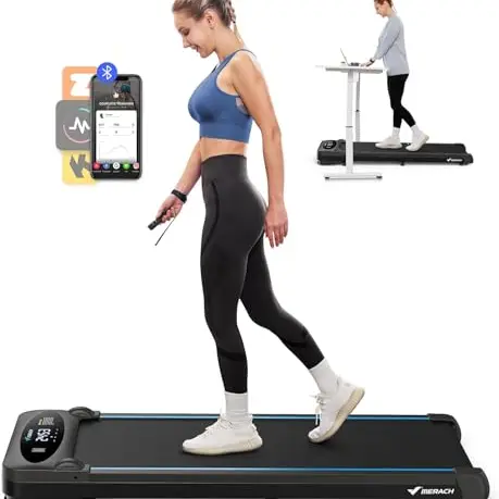 MERACH Walking Pad 3 in 1 für Zuhause und Büro, leises Laufband mit Fernbedienung und LED Anzeige