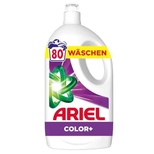 Ariel Color+ Flüssigwaschmittel, 80 Wäschen