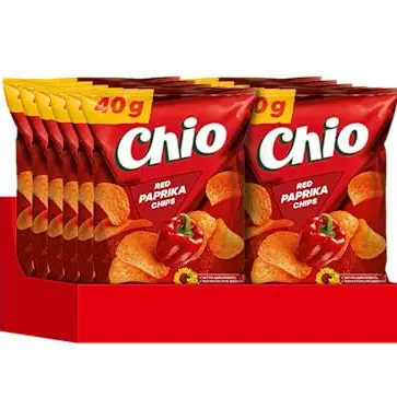 Chio Chips Red Paprika, 12 Pack (40 g each)