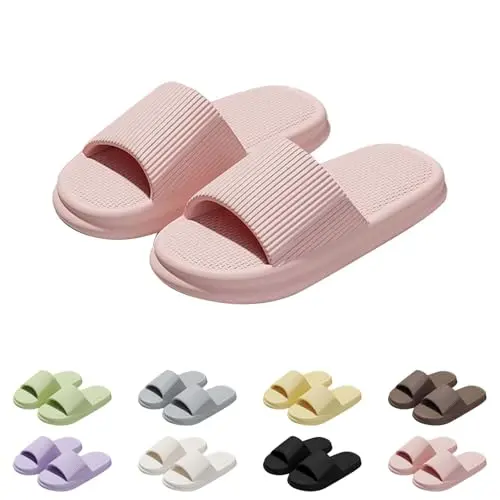 Cozislides Original Slippers für Damen und Herren – Weiche rutschfeste Badeschuhe für Sommer und Indoor/Outdoor