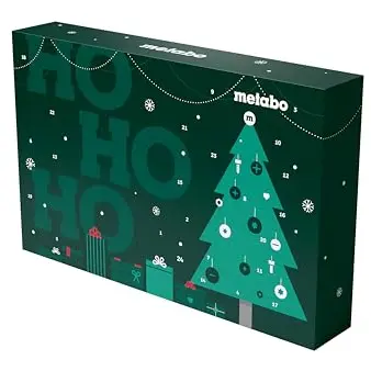 Metabo Adventskalender 2024 - Werkzeug Zubehör Set