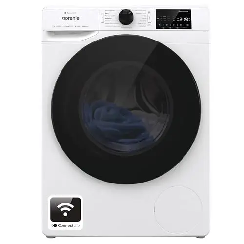 Gorenje WPNEI14A2TS Waschmaschine mit Dampffunktion, 10 kg, 15 Programme, AquaStop, Extra Hygiene
