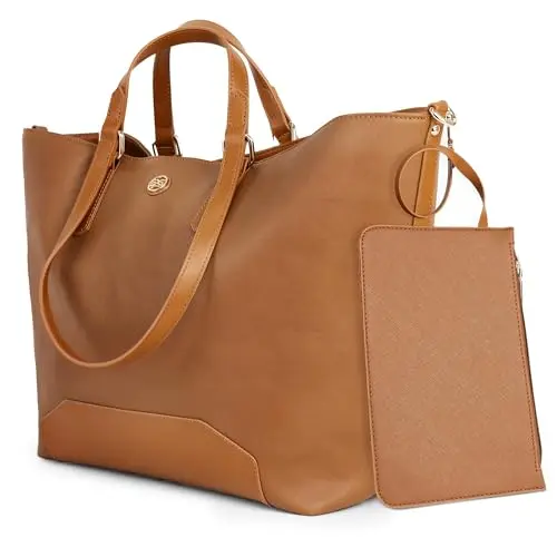 PS PETITE SIMONE Handtasche Damen Shopper mit Geldbörse - Große Kapazität Umhängetasche für Büro, Schule und Einkauf