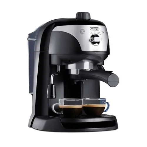 De'Longhi EC 201.CD.B Kaffeemaschine, 1 Liter, Schwarz