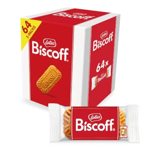 Lotus Biscoff Kekse 2er Pack, 64 Beutel (992g)