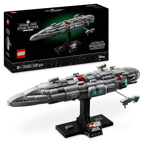 LEGO Star Wars 75405 Home One Sternenschiff – Modell zum Bauen & Ausstellen für Fans