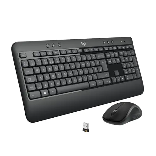 Logitech MK540 Advanced Kabellose Tastatur & Maus-Combo für Windows