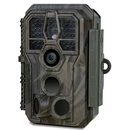 GardePro E5S Wildkamera 64MP mit Nachtsicht, Bewegungsmelder, IP66, 0,1s Trigger