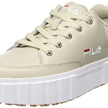 FILA Damen Sneaker Sandblast L in Feather Gray, Größe 39 EU
