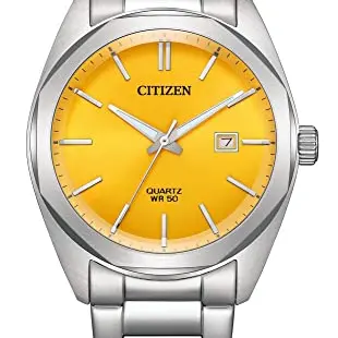 Citizen Herren Quarz Uhr mit Edelstahl Armband