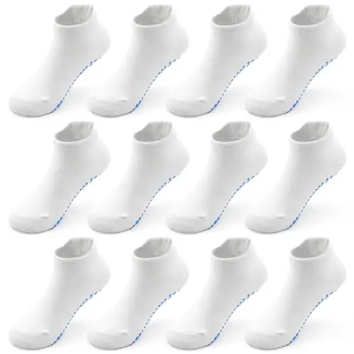 DECOVICI Rutschsocken für Kinder 12 Paar, Anti-Rutsch Socken für Jungen und Mädchen 1-7 Jahre, Mehrfarbig