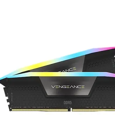CORSAIR Vengeance RGB DDR5 32GB (2x16GB) 6000MHz - Schwarz