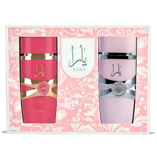 Lattafa Anniversary Edition Yara & Yara Candy Eau de Parfum für Damen, 200 ml, süß, blumig & raffiniert