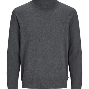 JACK & JONES Rollkragenpullover für Herren, einfarbig