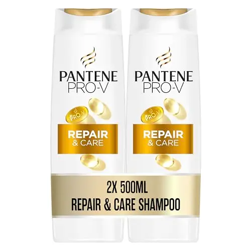 Pantene Pro-V Repair & Care Shampoo Duo, 2x500ML für geschädigtes Haar