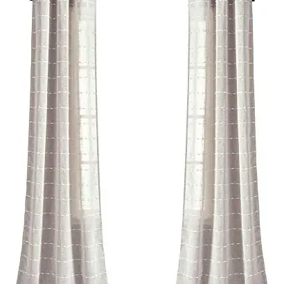 Lush Decor Ösenvorhang Beige, 213 x 96,5 cm