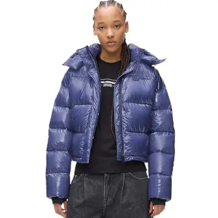 KARL LAGERFELD Damen Jeans, lässig und bequem, Skipper Blue, Größe L