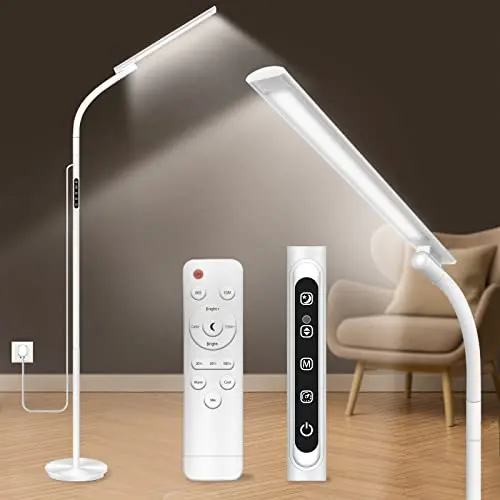 Trayvespace Tageslichtlampe 10000 Lux - 3 in 1 Lichttherapielampe mit Fernbedienung und Touch-Steuerung