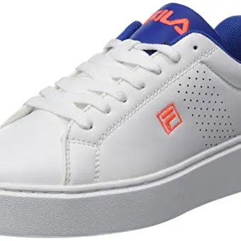 FILA Crosscourt Altezza Teens Sneaker, Weiß-Blau, Größe 37