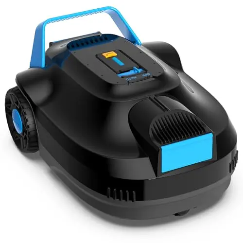 BOTLIFE Poolroboter 2026, kabellos, Akku, für Flachpools bis 80m², 120 Min Laufzeit, Bodenreiniger, selbsteinparkfunktion