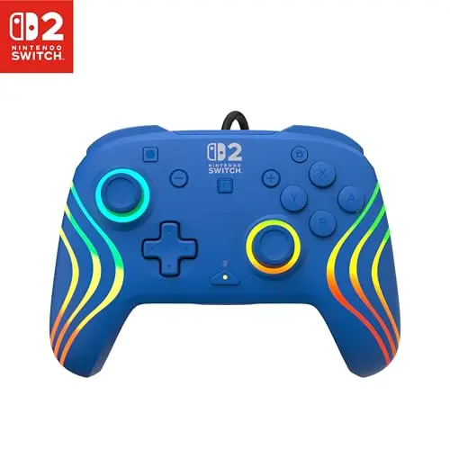 Turtle Beach Afterglow Wave Blau kabelgebundener Nintendo Switch Gaming-Controller